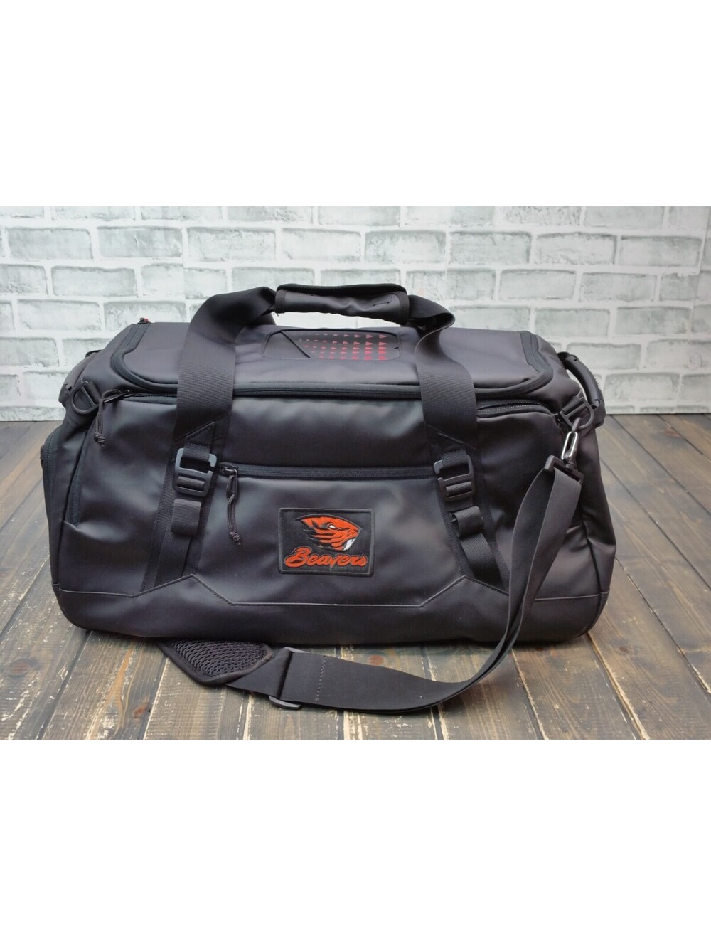 PaqTech Sports Gym Travel Overnight Trip Duffle Gym Shoes BEAVERS OS University